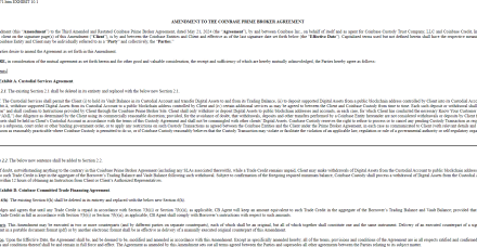 贝莱德比特币ETF要求Coinbase 12小时内提取比特币