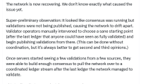 Ripple称XRP账本在网络暂停一小时后恢复在线