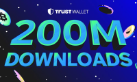Trust Wallet下载量突破2亿