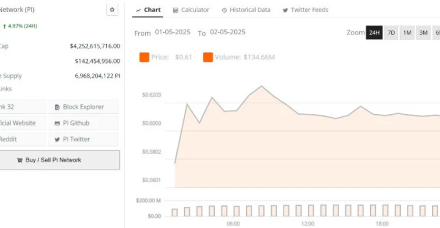 Pi价格预测：随着RSI反转和0.61美元支撑位激发看涨势头，Pi币有望复苏